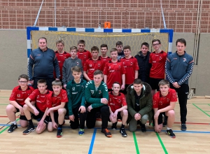 Die C-Jugend der Handballfreunde spielte eine tolle Saison - Lohn der Mühen war schließlich der Meistertitel in der Bezirksklasse. (Foto: HF)
