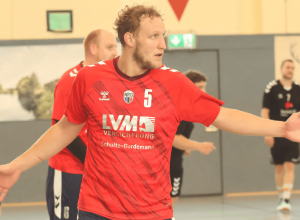 Musste aufgrund des knappen Kaders volle 60 Minuten durchspielen: Marcel Peters. Bild von Marcel Peters