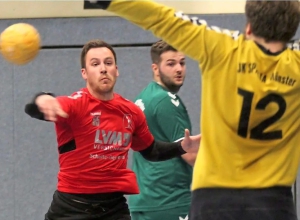 Marc Beering steht mit den Handballfreunden vor dem Gewinn der Meisterschaft. (Foto: Heidrun Riese)