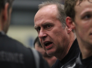 Klare Ansage: die verbleibenden fünf Spiele stuft HF-Trainer Rainer Nowack als Pflichtprogramm ein. (Foto: Heidrun Riese)