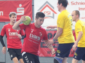 Maik Ruck erzielte zehn Tore für die Handballfreunde. (Foto: Heidrun Riese)