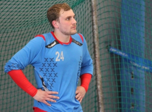 Keeper Dennis Wiening muss noch pausieren, fehlt den Handballfreunden am Samstag gegen den SV SW Havixbeck. (Foto: Heidrun Riese)