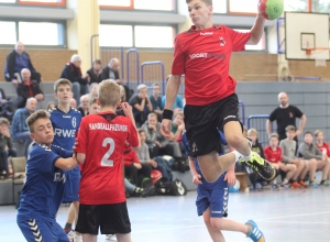 Sicher vom Siebenmeter-Strich: Leon Hinz. (Foto: Heidrun Riese)
