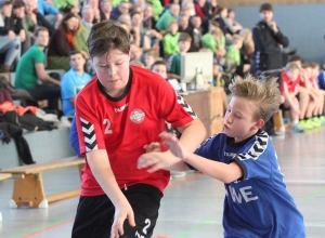 Traf dreimal ins Schwarze: Lukas Berstermann (l.). (Foto: Heidrun Riese)