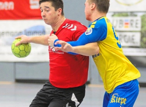 Maik Ruck trifft mit den Handballfreunden auf einen Tabellennachbarn. Umso wichtiger wäre ein Sieg für die Hausherren. Foto: Heidrun Riese 