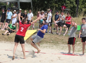 Spaß und attraktiver Sport sind beim Grevener Sparkassen-Beachcup garantiert. (Foto: Heidrun Riese)