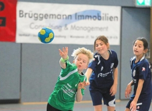 Beim Rönne-Cups des SC Greven 09 und der Handballfreunde finden Turniere für Jungen und für Mädchen statt. Foto: Stefan Bamberg