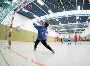 Die E-Jugend der Handballfreunde sammelt derzeit fleißig Punkte.