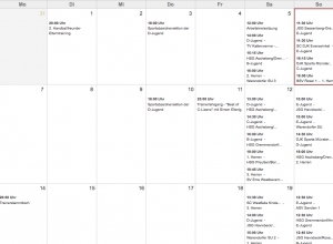 HF-Kalender