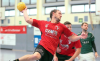 Verschaffte seiner Mannschaft zwischenzeitlich einen kleinen Vorsprung, den die Handballfreunde aber nicht ins Ziel brauchten: Co-Trainer Marcel Peters. Foto: hri