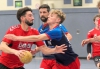 Mit einem deutlichen Heimsieg überzeugten Timo Fieke und die Hand¬ballfreunde ihr Heimpublikum in der Emssporthalle. (Foto: Heidrun Riese)
