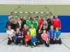 Man muss weder verrückt sein noch unverwundbar: Lehrwart Olaf Grintz zeigte den teilnehmenden Torhütern des Seminars vielfältige Trainingsformen. (Foto: SC Greven 09)